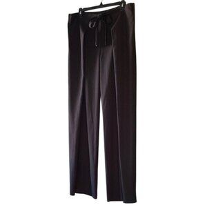 Gabrielle Union New York & Co. Womens Brown Wide-Leg Trousers